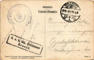 1916 Sinaia, Schimbarea Garzei / Romanian military, changing of the guards + "M. kir. 51. honvé...