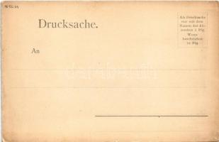 Heidelberg, Geschäftshaus der Firma Edmund von König. Hauptstrasse 124 und Ecke am Universitätsplatz...