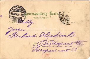 1898 (Vorläufer) Olomouc, Olmütz; Astronomische Kunstuhr / astronomical clock. Regel &amp; Krug ...