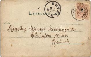 1899 (Vorläufer) Selmecbánya, Schemnitz, Banská Stiavnica; Hegybányai (Szélaknai) kapu, Piargi kapu,...