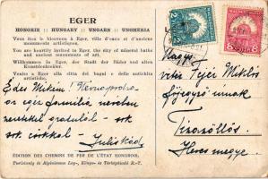 1930 Jöjjön Egerbe - A fürdők és műemlékek városába! A Magyar Királyi Államvasutak (MÁV) vasúti turi...