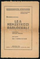 Bucharin Nikolaj: Le a nemzetközi rablókkal!    Fordította: Hancsók Kálmán. Első kiadás. Budapest, 1919. Kommunisták Magyarországi Pártja. 31 p. 21 cm. /Kommunista könyvtár/ Kiadói papírborítóban,