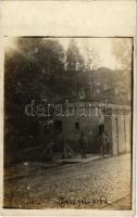 Przemysl, WWI K.u.k. Austro-Hungarian military fort, soldiers. photo (fl)