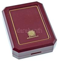 Bognár György (1944-) 1996. "Millecentenárium" kétoldalas jelzett Ag emlékérem, kapszulába...