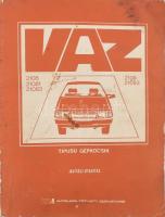 VAZ 2108, 21081,21083,2109,21093 típusú gépkocsik. Javítási utasítás. Kiadói papírkötés, kopott borítóval, foltos lapokkal.