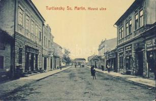 Túrócszentmárton main street