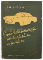 Sárik József: Gépkocsikarosszériák karbantartása és javítása. Bp., 1957., Műszaki. Kiadói papírkötés, kopott borítóval.