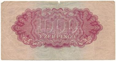 1944. 1000P "A Vöröshadsereg Parancsnoksága" "TP 205644" T:VG-G
Adamo P48