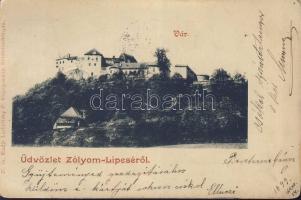 1899 Zólyomlipcse castle (EK)