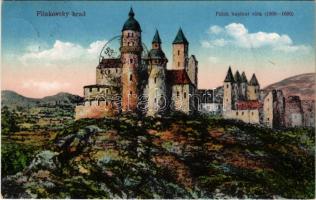 1938 Fülek, Filakovo; hajdani vár (1500-1650). Krämer Jeremiás kiadása / castle anno (EK)