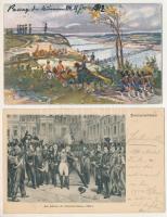 NAPOLEON - 8 db régi képeslap / 8 pre-1945 postcards