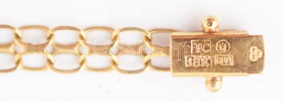 Karlánc 18K arany (Au) jelzett 4,31
g 19 cm
