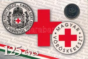 2006. 50Ft Cu-Ni "125 éves a Magyar Vöröskereszt" első napi veret, sorszámozott díszlapon "06013" T:UNC