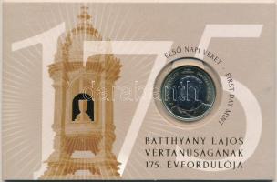 2024. 200Ft bicolor "Batthyány Lajos" első napi veret sorszámozott emléklapon "09754" T:UNC