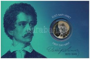 2023. 200Ft bicolor "Petőfi 200" első napi veret sorszámozott emléklapon "09904" T:UNC