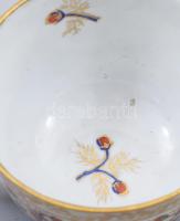 1904 Herendi Óherendi Miramare mintás csésze sárkány füllel. Jelzett, kis kopással, m: 6 cm