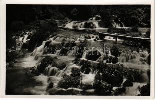 Plitvicka jezera, Motiv sa Plitvickih jezera Jugoslavija / Plitvicei tavak / Plitvice Lakes