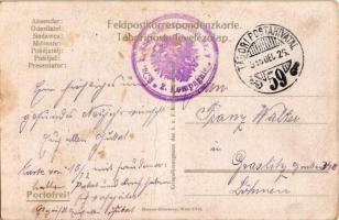 Weihnachten 1915 / Első világháborús osztrák-magyar katonai karácsonyi üdvözlet / WWI Austro-Hungari...