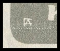 Fery Antal (1908-1994): Ex libris Ünnepi Könyvhét 1963. Klisé, papír, jelzett a klisén. 7,5×5 cm