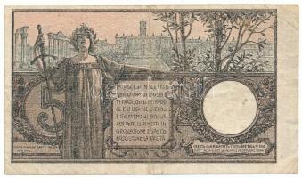 Olaszország DN(1923) 5L "053434 4927" T:F
Italy ND(1923) 5 Lire "053434 4927" C...