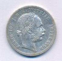 Ausztria 1892. 1Fl Ag "Ferenc József" T:XF  Austria 1892. 1 Florin Ag "Franz Joseph" C:XF Krause KM#2222
