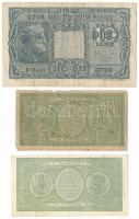 Olaszország 1944. 1L (2x) + 10L T:F szép papír, VG
Italy 1944. 1 Lira (2x) + 10 Lire C:F fine paper...