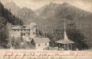 Tátra Tarpatakfüred with the Lomnic peak