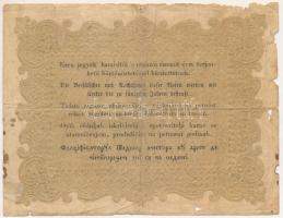 1848. 10Ft "Kossuth bankó" T:VG Adamo G111