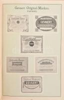 Carl Hackl: Gevaert-Handbuch. Hrsg. von - -. Berlin, 1916, : Gevaert. Kiadói szecessziós kartonált p...