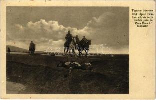 Les soldats turcs tombés pres de Crna Reca a Monastir / WWI Serbian military, dead Turkish soldiers near Crna Reka (EB)