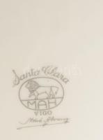 Vigo spanyol dísztányér, jelzett, d: 25,5 cm