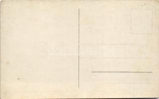 Felrobbantott vasúti híd / WWI Austro-Hungarian K.u.K. military, blown-up railway bridge. photo (fl)