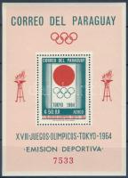 1964 Tokiói olimpia blokk Mi 51