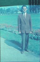 cca 1940-1950 Agfacolor diapozitívok, 8 db, 3,5×4 cm