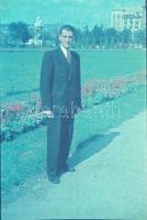 cca 1940-1950 Agfacolor diapozitívok, 8 db, 3,5×4 cm