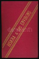 cca 1890 Biskra et ses environs 12 fotót tartalmazó leporello. Aranyozott egészvászon kötésben 16x11 cm  cca 1890 Biskra et ses environs leporello containing 12 photos. Gilded full canvas binding 16x11 cm