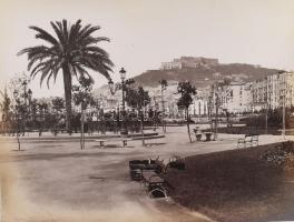 cca 1890 18 db olasz városkép Firenze, Padova, Velence, Nápoly, Róma. kartonon 34x25 cm
 




...