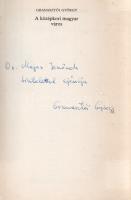 Granasztói György:  A középkori magyar város. (Dedikált.) (Budapest), 1980. Gondolat Könyvkiadó (Athenaeum Nyomda). 275 + [5] p. Egyetlen kiadás. Dedikált: "dr. Major Jenőnek tisztelettel ajánlja: Granasztói György". Granasztói György (1938-2016) történész, egyetemi tanár. Fő kutatási területe a történeti demográfia és a várostörténet. Olvasmányos stílusban megírt várostörténetét oldalszámozáson belül szövegközti térképvázlatok, ábrák, felvételek kísérik. (Magyar história.) Prov.: Major Jenő (1922-1988) településtörténész, földrajztudós, urbanisztikai szakíró. Fűzve, illusztrált kiadói borítóban. Jó példány.