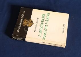 Granasztói György: 
A középkori magyar város. (Dedikált.)
(Budapest), 1980. Gondolat Könyvkiadó (A...