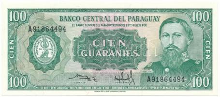 Paraguay DN(1963) 100G T:AU Paraguay ND(1963) 100 Guaranies C:AU Krause P#198