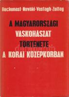 Heckenast Gusztáv - Nováki Gyula - Vastagh Gábor - Zoltay Endre:  A magyarországi vaskohászat története a korai középkorban (a honfoglalástól a XIII. század közepéig). [Dedikált.] Budapest, 1968. Akadémiai Kiadó (Akadémiai Nyomda). 253 + [3] p. Egyetlen kiadás. Dedikált: "Major Jenőnek baráti szeretettel: Gusztáv". Oldalszámozáson belül ábrákkal, ásatási vázlatokkal és térképvázlatokkal illusztrált technikatörténeti szakmunka. Prov.: Major Jenő (1922-1988) településtörténész, földrajztudós, urbanisztikai szakíró. Gerincén feliratozott, vaknyomásos kiadói egészvászon kötésben, színes kiadói védőborítóban. Jó példány.