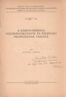 Bogsch László:  A Kárpátmedence fejlődéstörténete és földtani felépítésének vázlata. (Dedikált.) Budapest, 1948. Egyetemi Nyomda. 24 p. + 6 térkép (kihajtható). Egyetlen kiadás. Dedikált: "Mendöl Tibor professzor úrnak a régi szeretettel: B. Laci." (Az Országos Földrengésvizsgáló Intézet kiadványai. C. sorozat, 6. szám.) Prov.: Mendöl Tibor. [Mendöl Tibor (1905-1966) geográfus, egyetemi tanár, a hazai településföldrajz meghatározó szakértője.] Fűzve, kiadói borítóban. Jó példány.