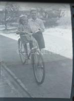 Biciklizők, 5 db kisfilm negatív kocka