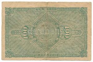 Portugália 1891. 100R "Casa da Moeda" T:F-VG, szakadás
Portugal 1891. 100 Réis "Casa...