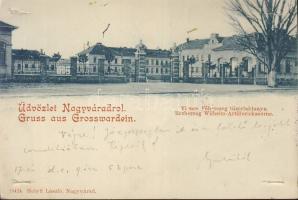 Nagyvárad Archduke Vilmos military artillery barracks (b hole)