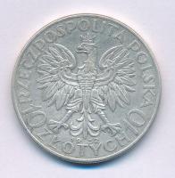 Lengyelország 1932. 10Zl Ag "Hedvig" Varsó T:XF
Poland 1932. 10 Zlotych Ag "Jadwiga&...