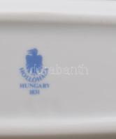 Hollóházi levélbontó készlet. Matricás, jelzett, hibátlan 23 cm