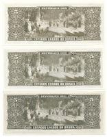 Brazília DN(1950) 5C + DN(1962) 5C + DN(1964) 5C T:UNC-AU, sarokhajlás
Brazil ND(1950) 5 Cruzeiros ...