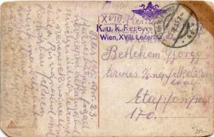 1915 Die Sonne sank im Westen / Első világháborús német katonai lap / WWI German military postcard (...