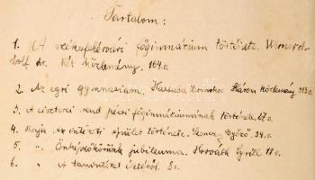 Gimnáziumok története, kolligátum:

Werner Adolf: A székesfehérvári főgimnázium története. Első és...